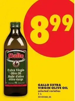 No Frills Gallo extra virgin olive oil offer