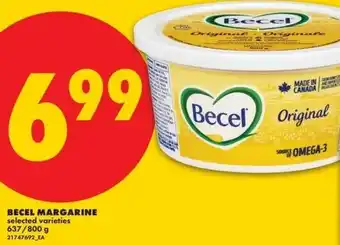No Frills Becel margarine offer