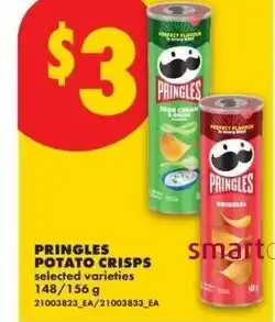 No Frills Pringles potato crisps offer