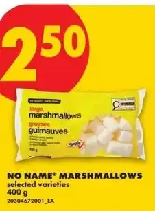 No Frills Marshmallows offer