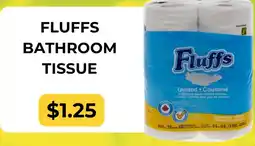 Dollarama Fluffs bathroom tissue offer