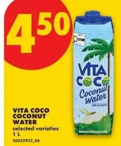 No Frills Vita coco coconut water offer