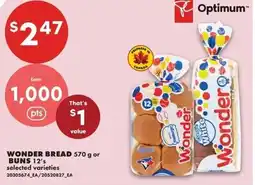No Frills Wonder bread or buns offer