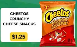 Dollarama Cheetos crunchy cheese snacks offer