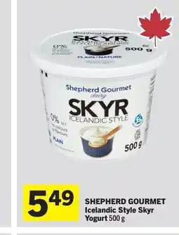 Foodland SHEPHERD GOURMET Icelandic Style Skyr Yogurt offer