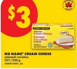 No Frills Cream cheese offer