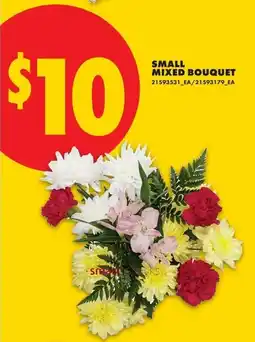 No Frills Small mixed bouquet offer