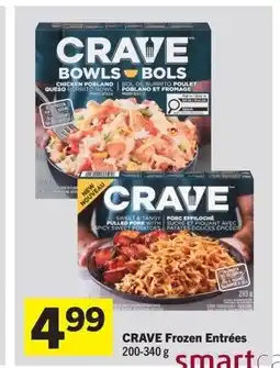 Foodland CRAVE Frozen Entrées offer