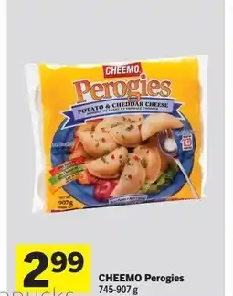 Foodland CHEEMO Perogies offer