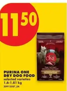 No Frills Purina one dry dog food offer
