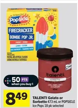 Foodland TALENTI Gelato or Sorbetto offer