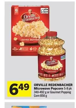 Foodland ORVILLE REDENBACHER Microwave Popcorn offer