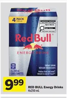 Foodland RED BULL Energy Drinks offer