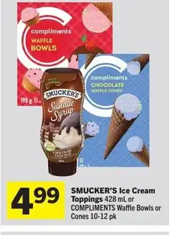 Foodland SMUCKER'S Ice Cream Toppings offer