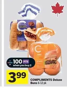 Foodland COMPLIMENTS Deluxe Buns offer