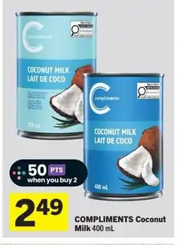 Foodland COMPLIMENTS Coconut Milk offer