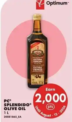 No Frills Pc splendido olive oil offer
