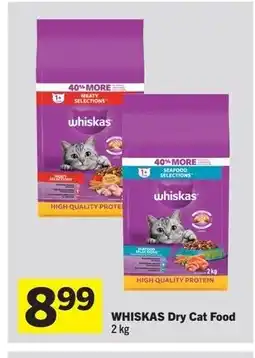 Foodland WHISKAS Dry Cat Food offer