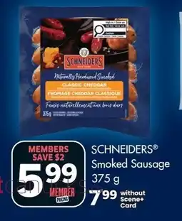 Foodland SCHNEIDERS Smoked Sausage offer