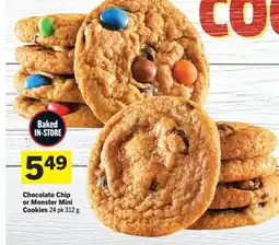 Foodland Chocolate Chip or Monster Mini Cookies offer