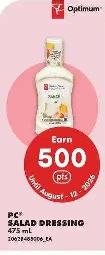 No Frills Pc salad dressing offer