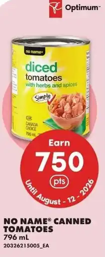 No Frills Canned tomatoes offer