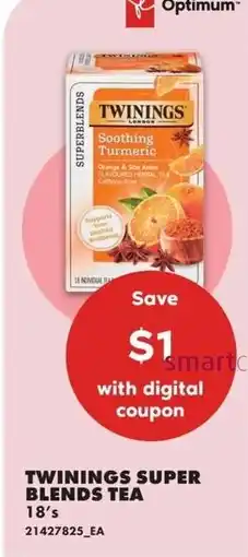 No Frills Twinings super blends tea offer