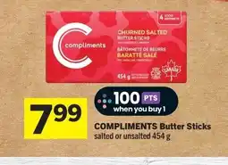 Foodland COMPLIMENTS Butter Sticks salted or unsalted offer