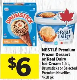 Foodland NESTLÉ Premium Frozen Dessert or Real Dairy Ice Cream offer