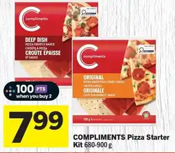 Foodland COMPLIMENTS Pizza Starter Kit offer
