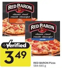 Sobeys RED BARON Pizza offer