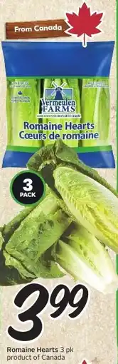 Sobeys Romaine Hearts offer