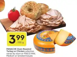 Sobeys PANACHE Oven Roasted Turkey or Chicken offer