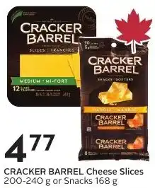Sobeys CRACKER BARREL Cheese Slices offer