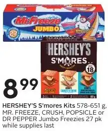 Sobeys HERSHEY'S S'mores Kits offer