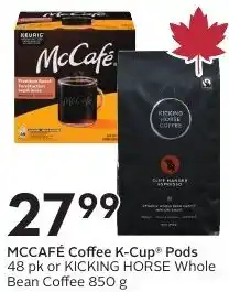 Sobeys MCCAFÉ Coffee K-Cup Pods offer