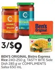 Sobeys BEN'S ORIGINAL Bistro Express Rice offer