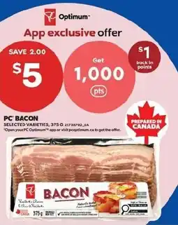 Real Canadian Superstore PC Bacon offer