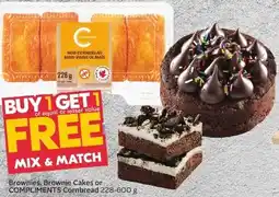 Sobeys Brownies, Brownie Cakes or COMPLIMENTS Cornbread offer