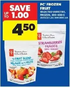 Real Canadian Superstore PC Frozen Fruit offer