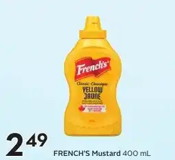 Sobeys FRENCH'S Mustard offer