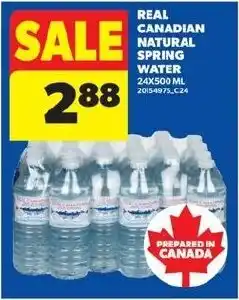 Real Canadian Superstore Real Canadian Natural Spring Wate offer