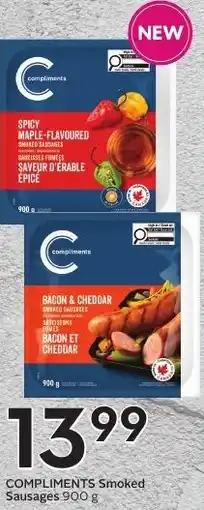 Sobeys COMPLIMENTS Smoked Sausages offer