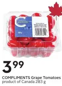 Sobeys COMPLIMENTS Grape Tomatoes offer