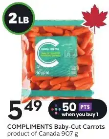 Sobeys COMPLIMENTS Baby-Cut Carrots offer
