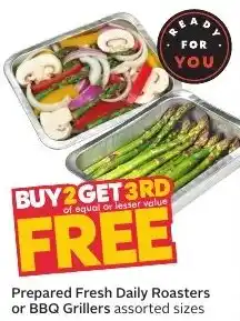 Sobeys Prepared Fresh Daily Roasters or BBQ Grillers offer
