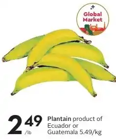 Sobeys Plantain offer