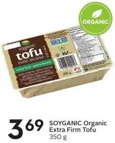 Sobeys SOYGANIC Organic Extra Firm Tofu offer