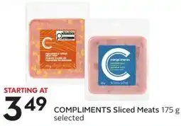 Sobeys COMPLIMENTS Sliced Meats offer