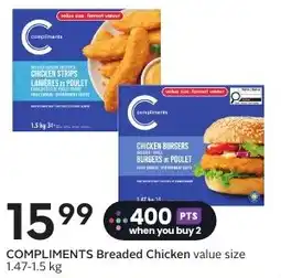Sobeys COMPLIMENTS Breaded Chicken offer